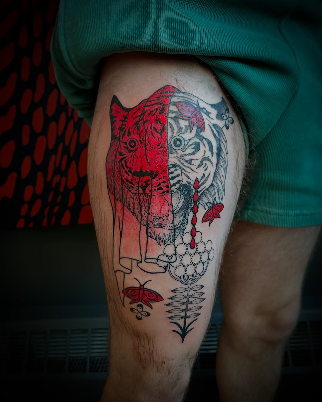 Tattoo by @fraserwright — trash_polka, illustrative