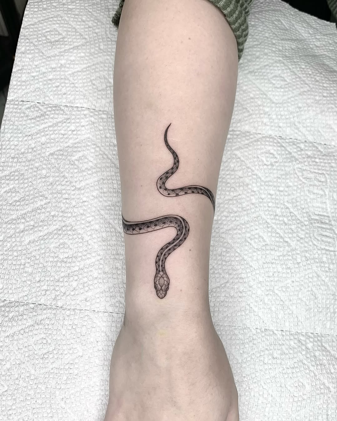 Tattoo by @lvl40lich — black_and_grey, realism