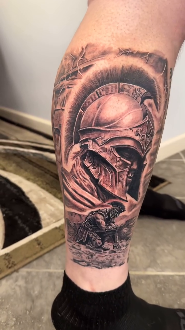 Tattoo by @jcgm_ink — realism, black_and_grey