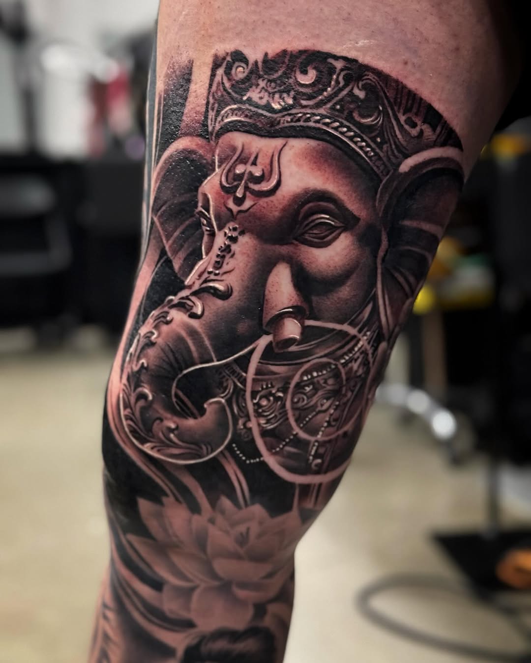 Tattoo by @derekhutchison — realism, black_and_grey