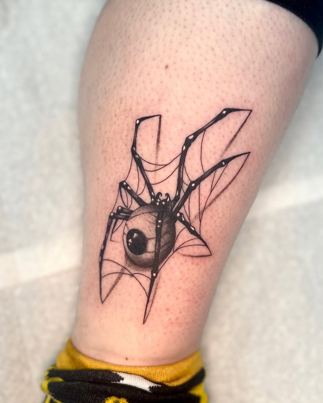 Tattoo by @tattoosbykaur โ black_and_grey