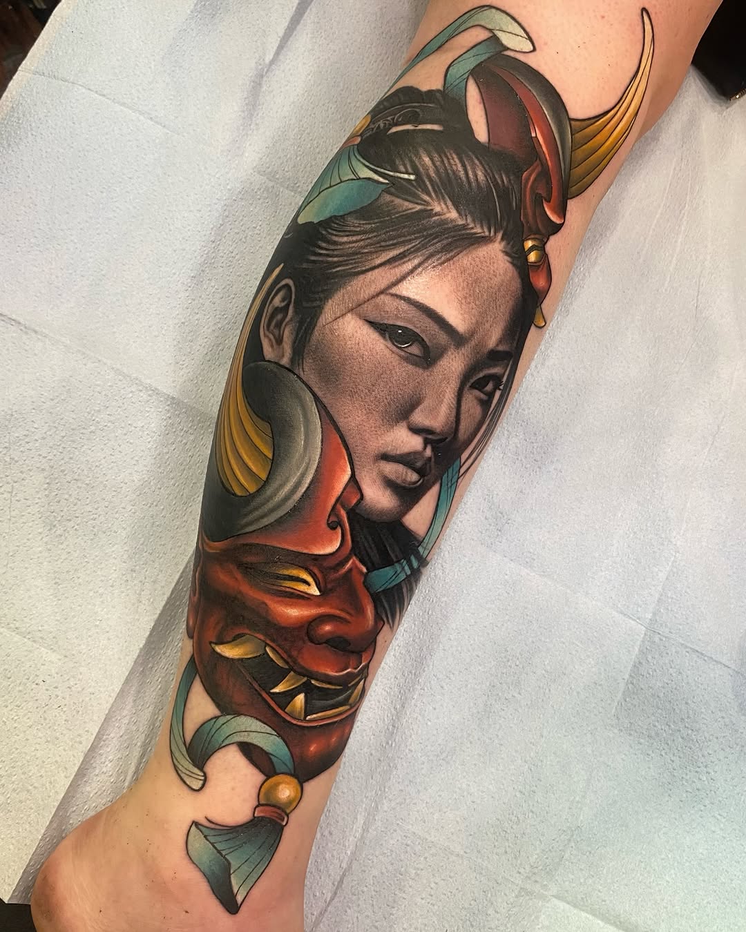 Tattoo by @special.k.tattoos — realism, japanese_irezumi