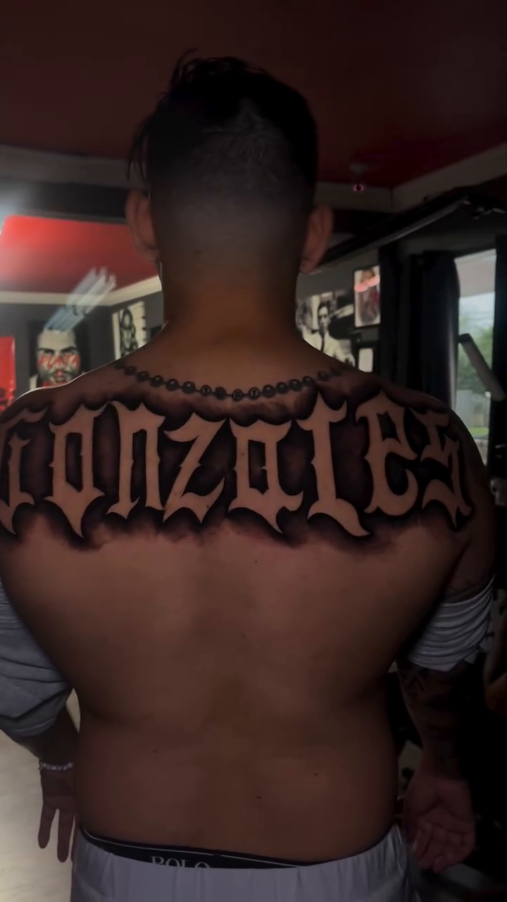 Tattoo by @syitattoos — lettering_script, chicano