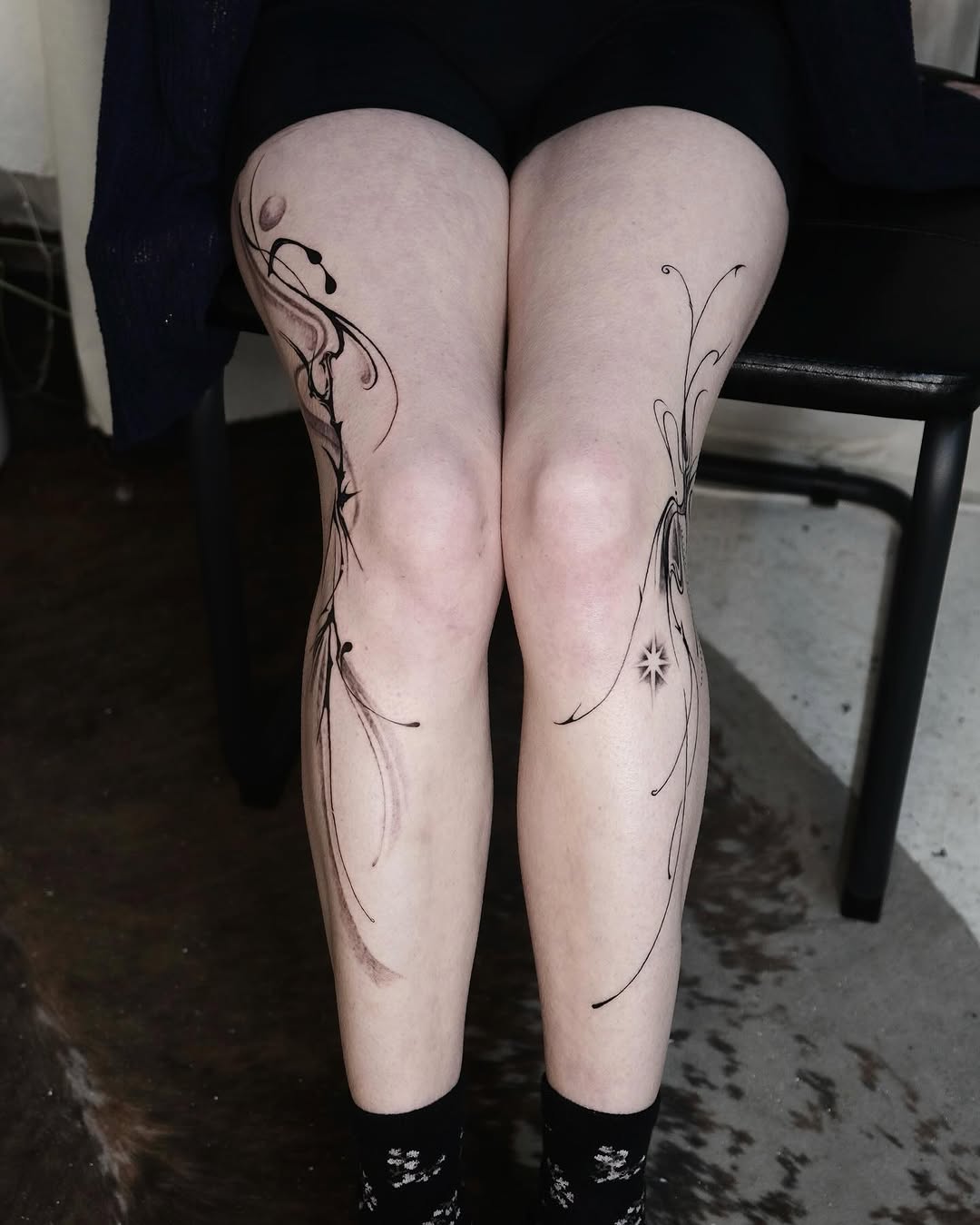 Tattoo by @maimaitatt — fine_line, black_and_grey
