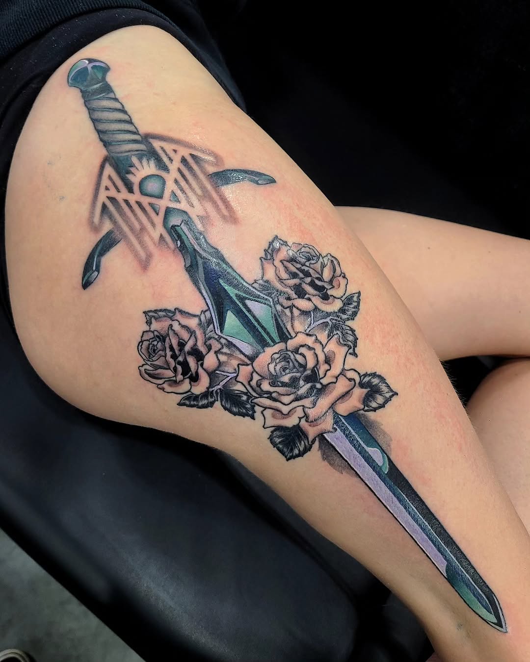 Tattoo by @the.morrioghain — realism, black_and_grey