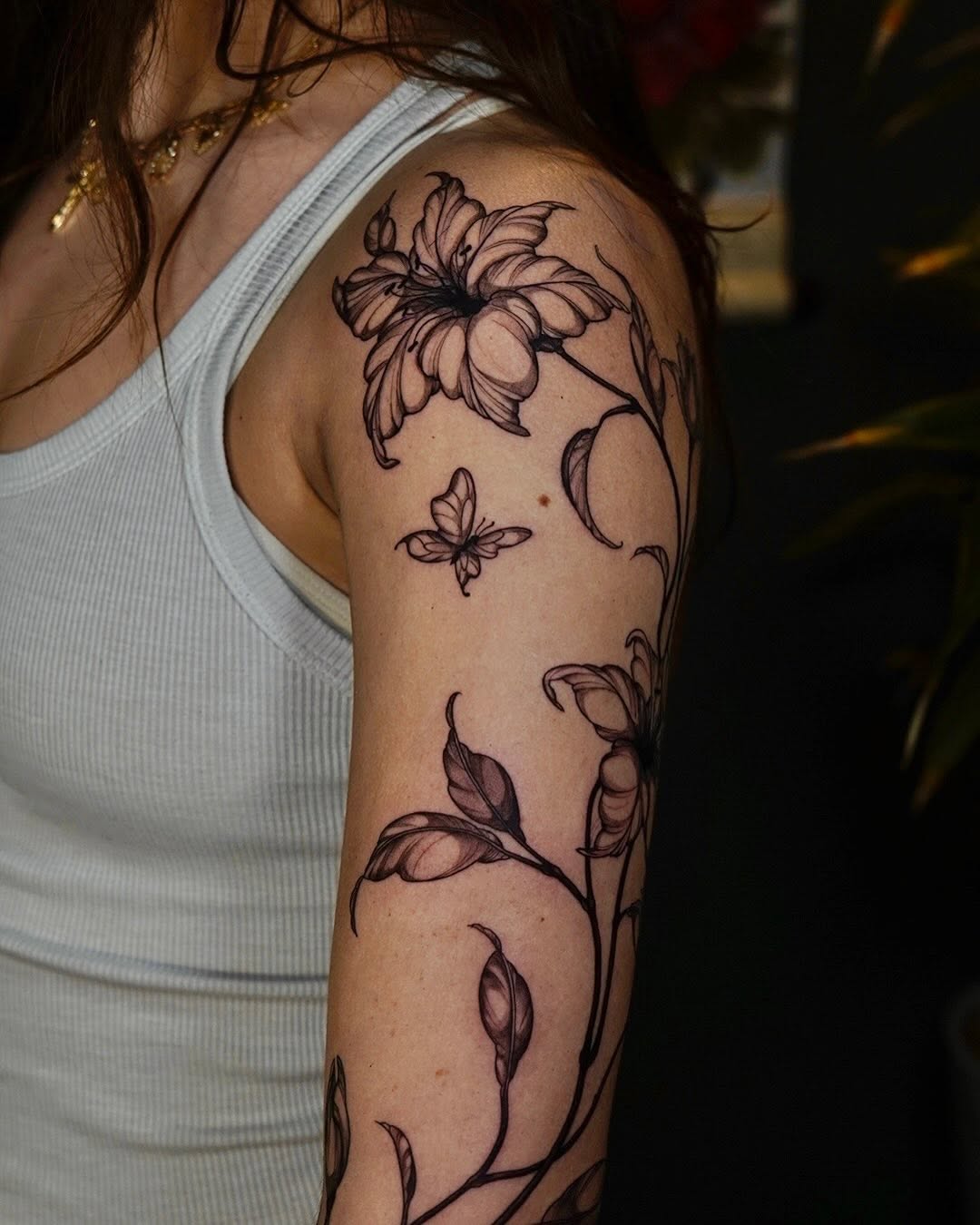 Tattoo by @nickilyen — illustrative, black_and_grey