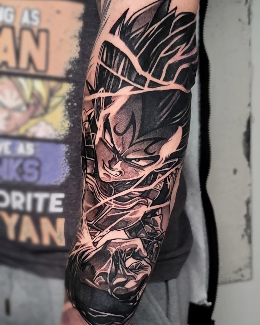 Tattoo by @beztreztattoo — black_and_grey