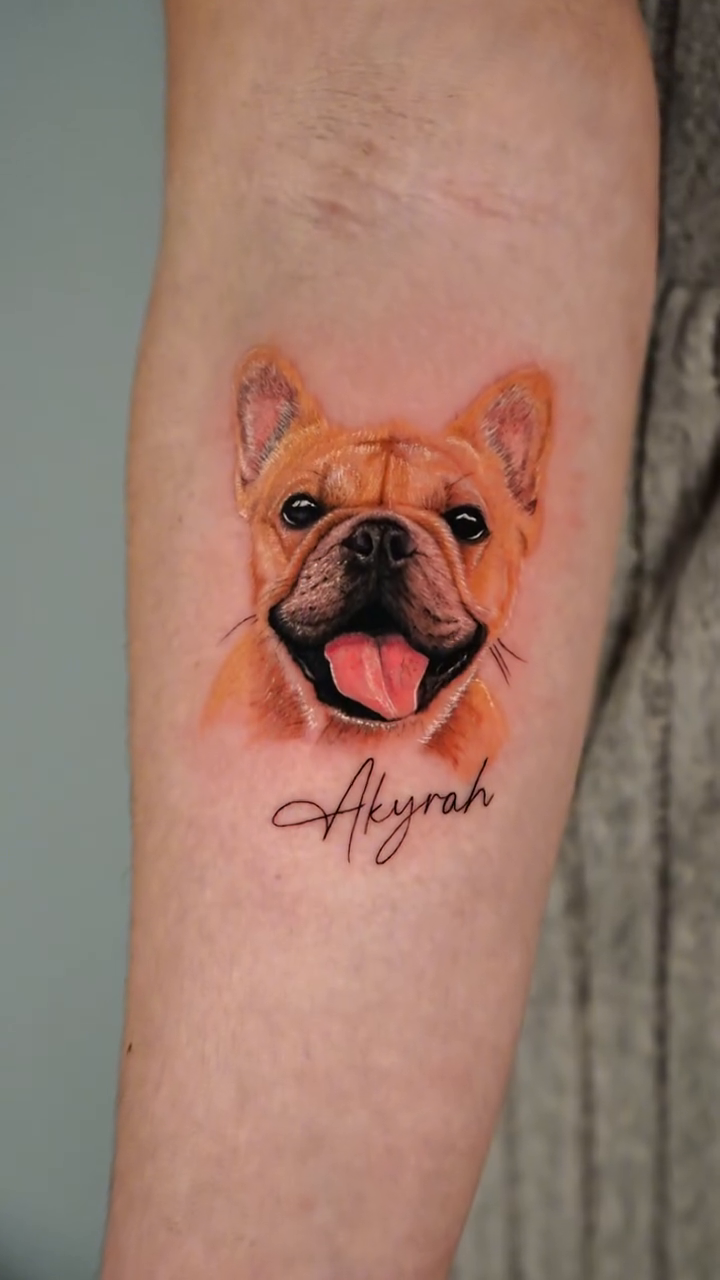 Tattoo by @falcontattooist — realism, fine_line