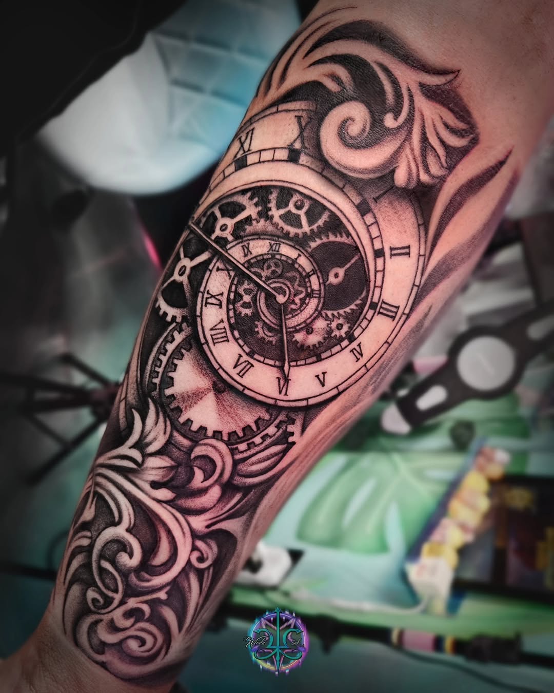 Tattoo by @wendii_iink — black_and_grey, realism