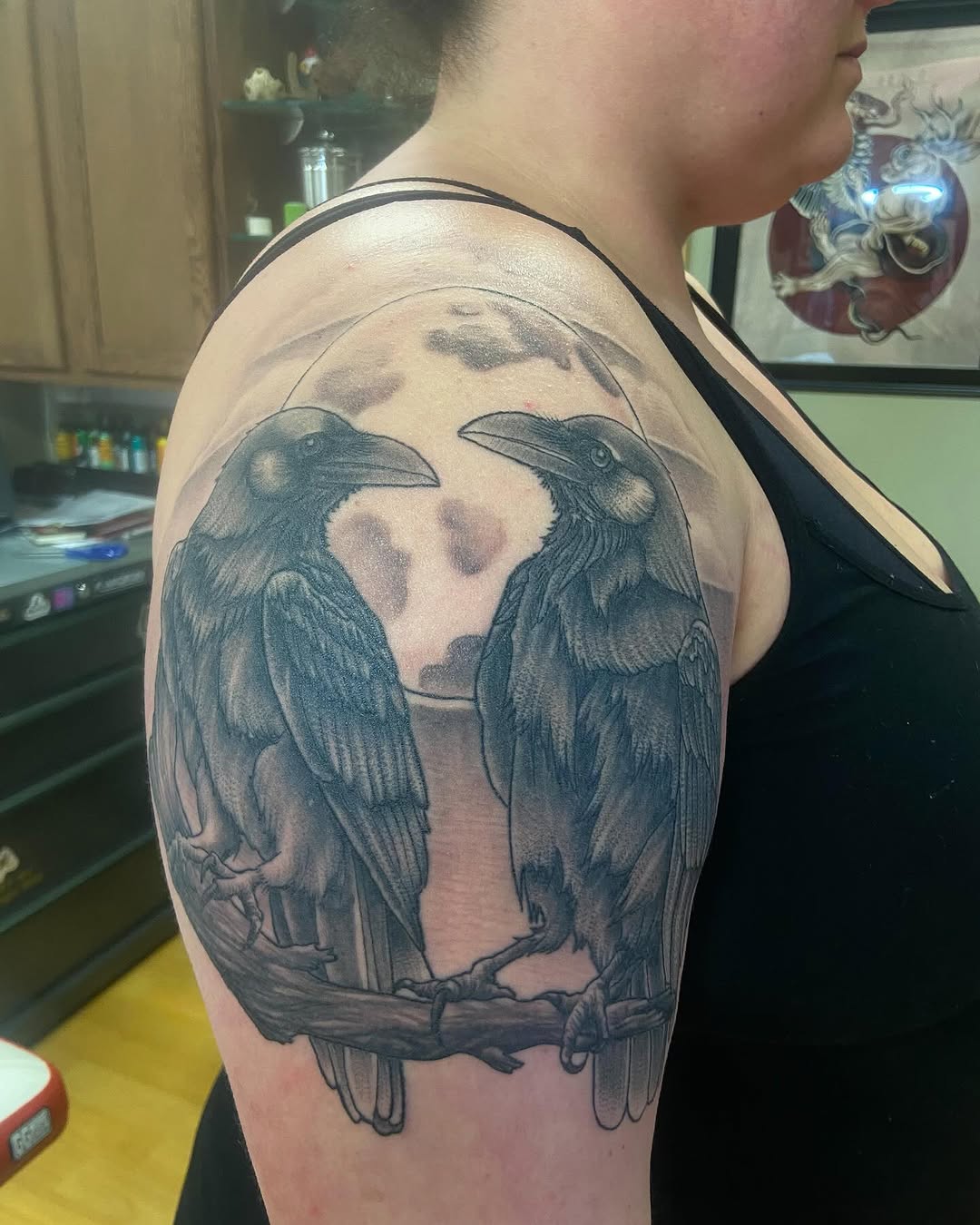 Tattoo by @josh_kirkpatrick_tattoo — black_and_grey, realism