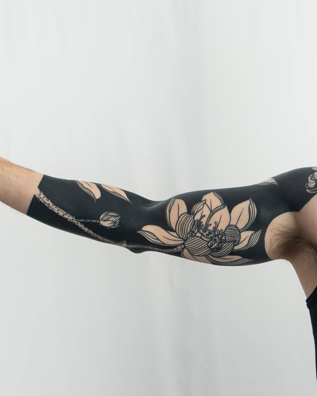Tattoo by @kevinligabue — blackwork