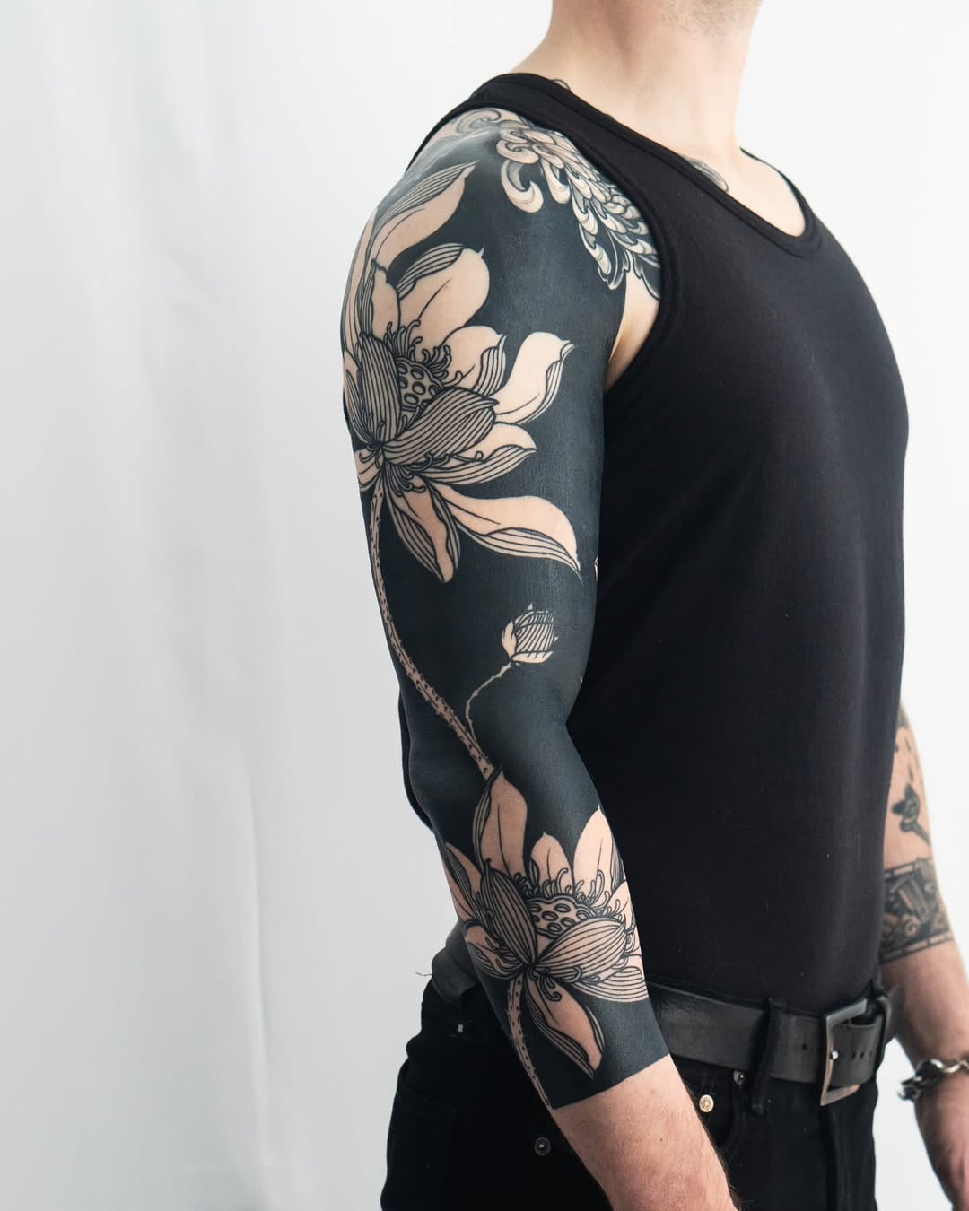 Tattoo by @kevinligabue — blackwork