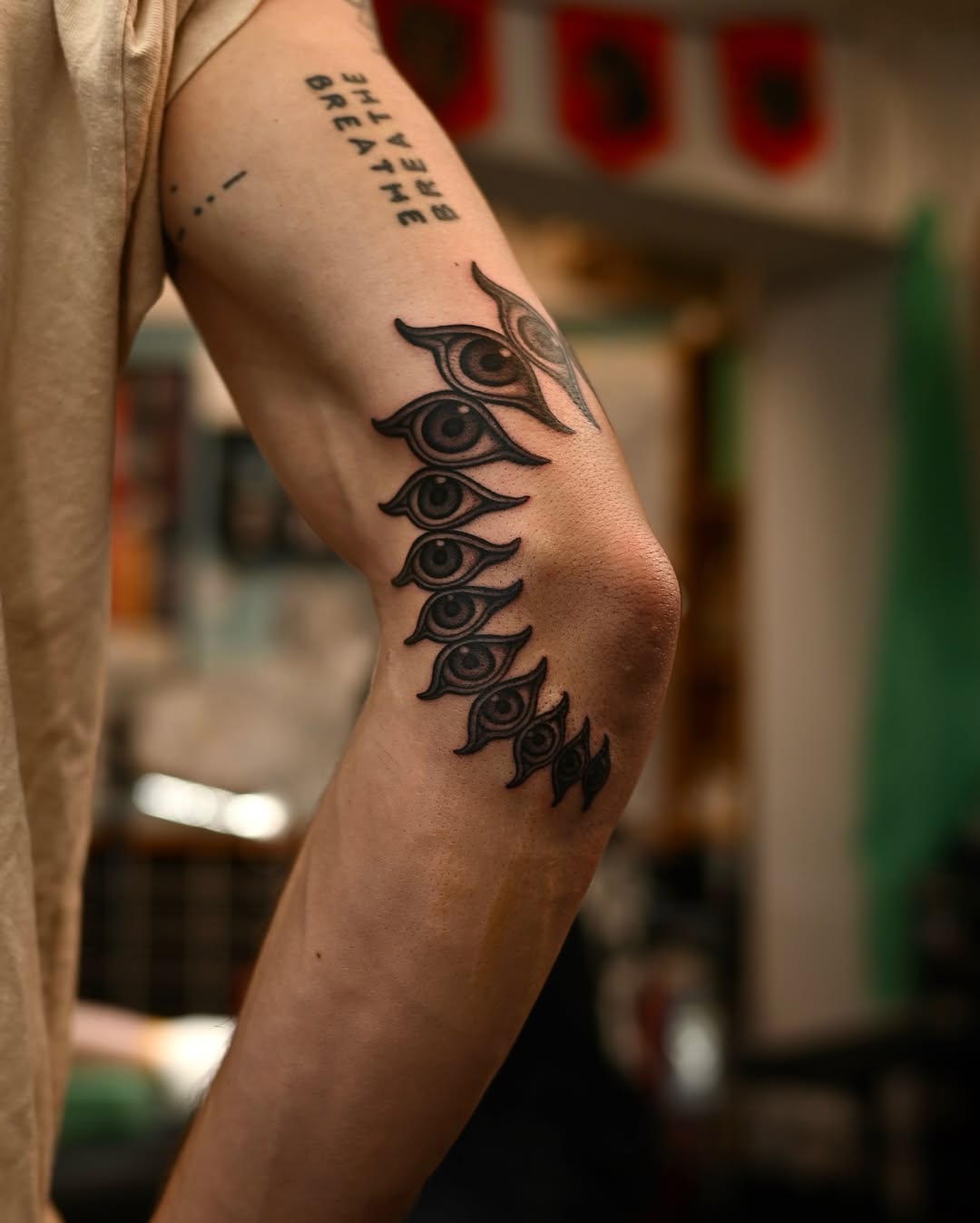 Tattoo by @monkeybob_ttt — black_and_grey, chicano