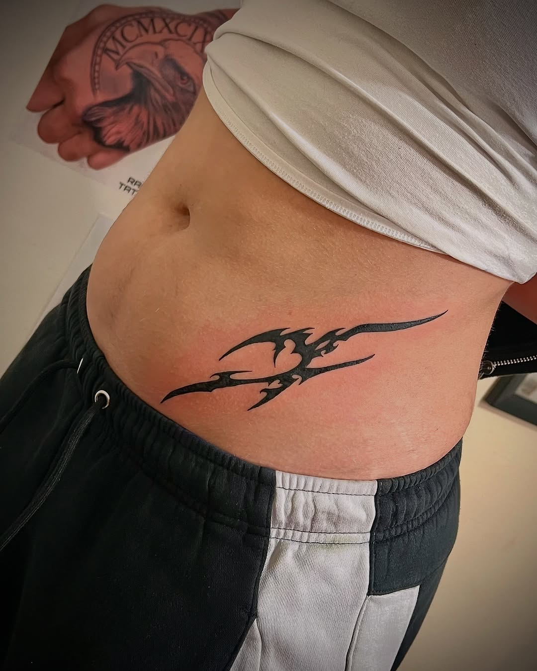 Tattoo by @raiexe.tatz โ tribal