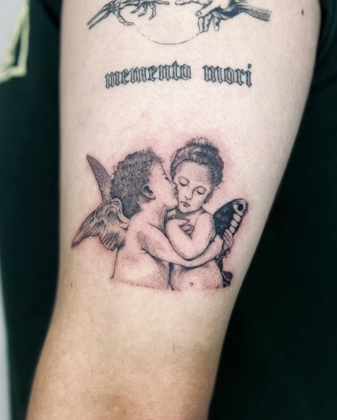 Tattoo by @tats_nina — realism, black_and_grey