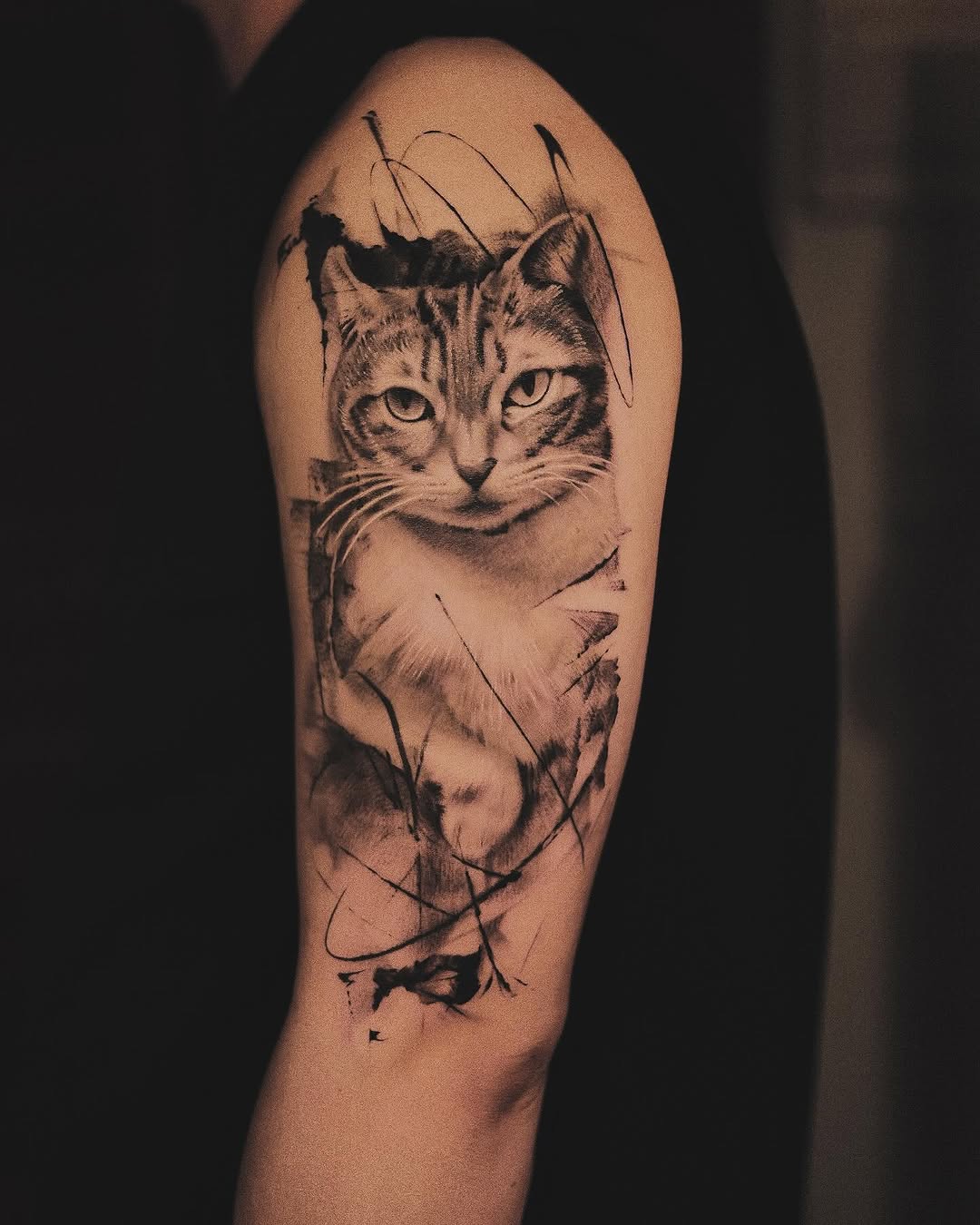Tattoo by @wai.tattoo — realism, trash_polka