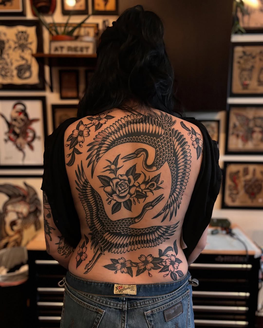 Tattoo by @j.r.smith____ — japanese_irezumi, blackwork