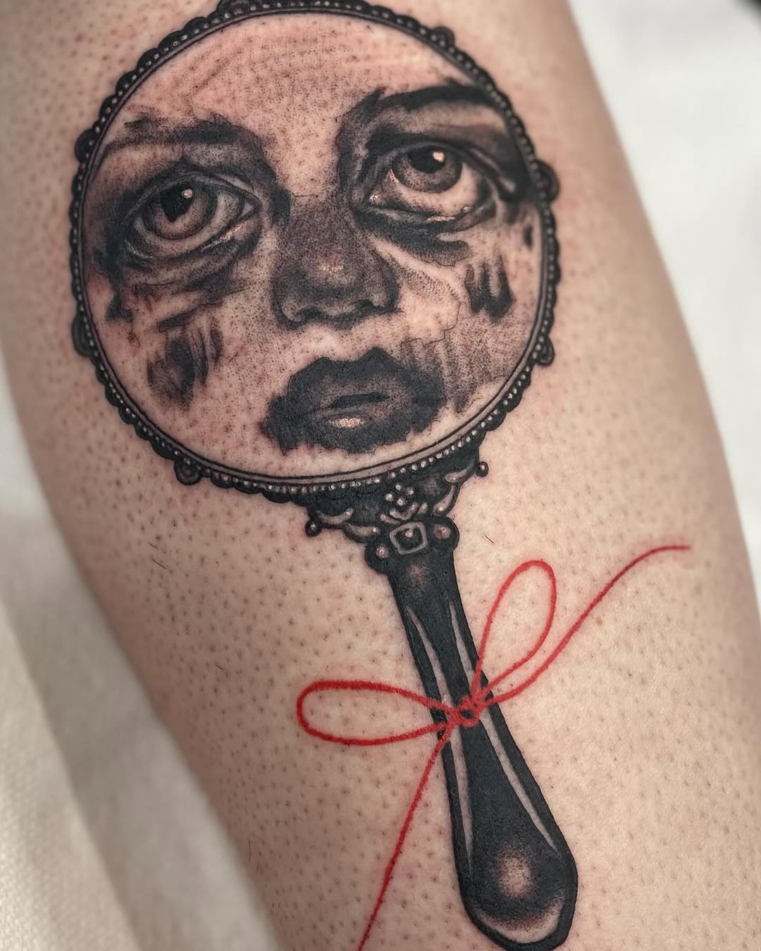 Tattoo by @kieratattoos — dark_realism, illustrative