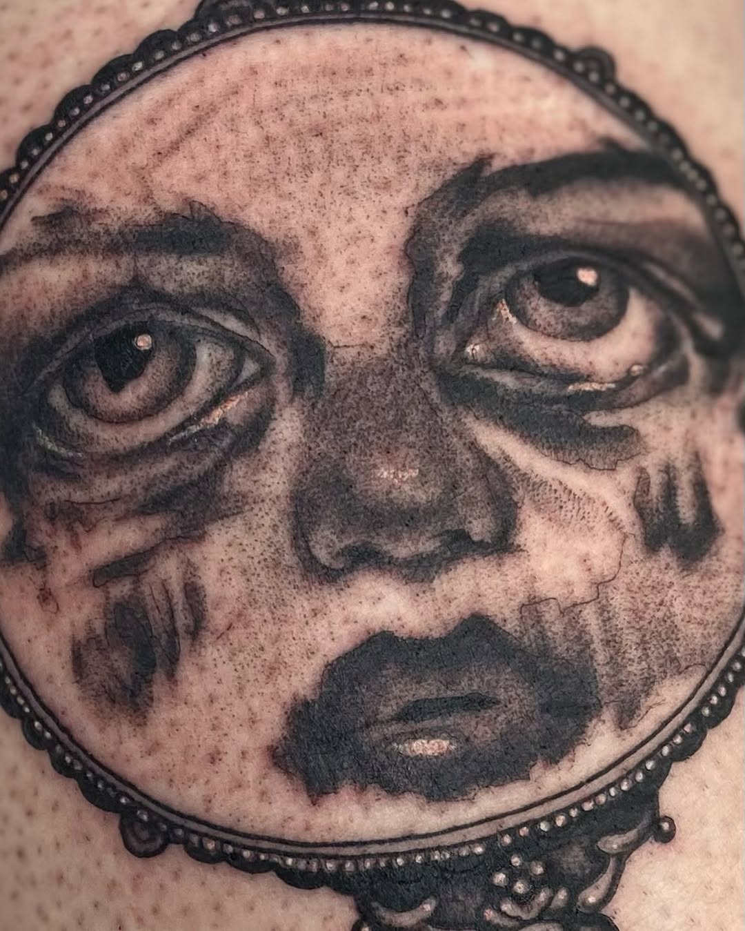 Tattoo by @kieratattoos — dark_realism, illustrative