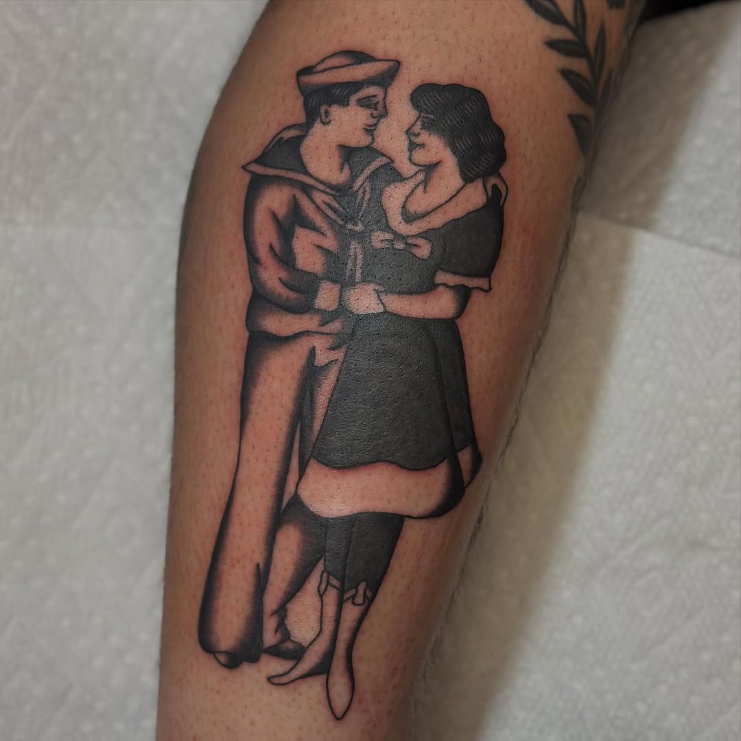 Tattoo by @ryleecoyote — american_traditional