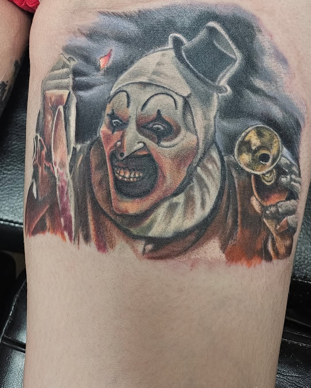 Tattoo by @erics.tattoos — realism, dark_realism