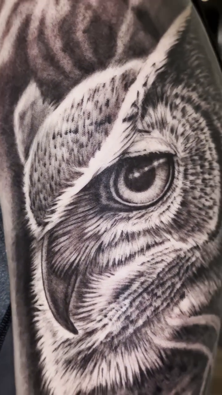 Tattoo by @shanesmith_ink โ realism, black_and_grey