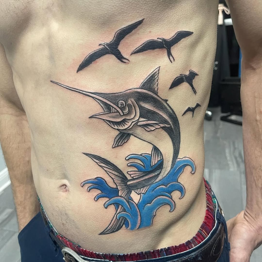 Tattoo by @miznola — american_traditional, black_and_grey