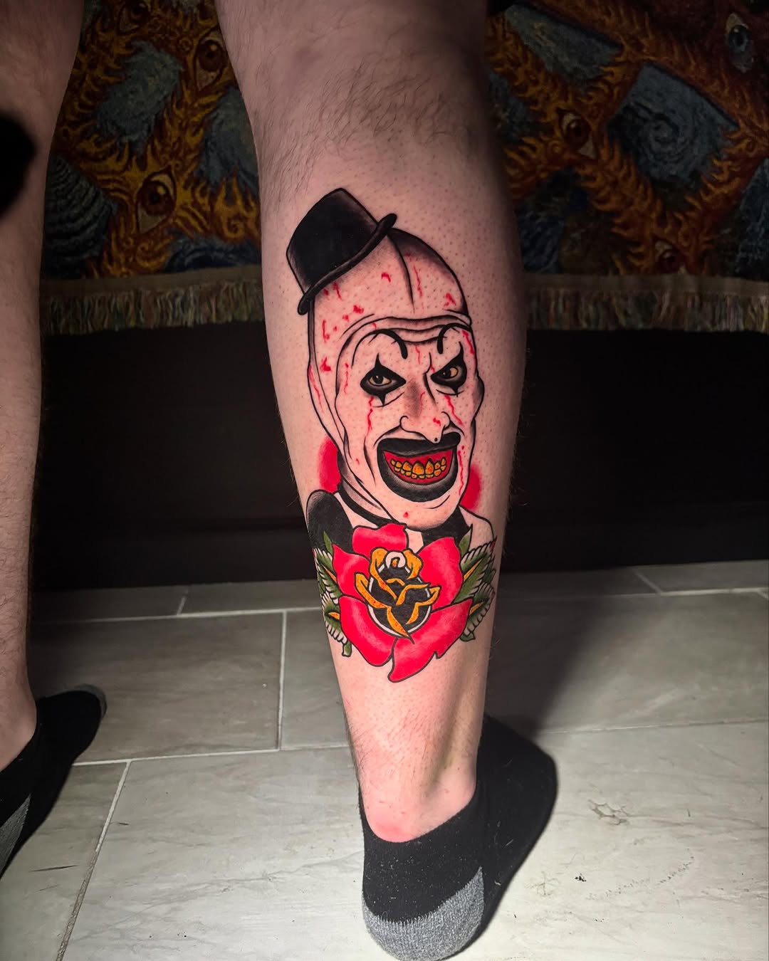 Tattoo by @sheeran_2 — american_traditional, dark_realism