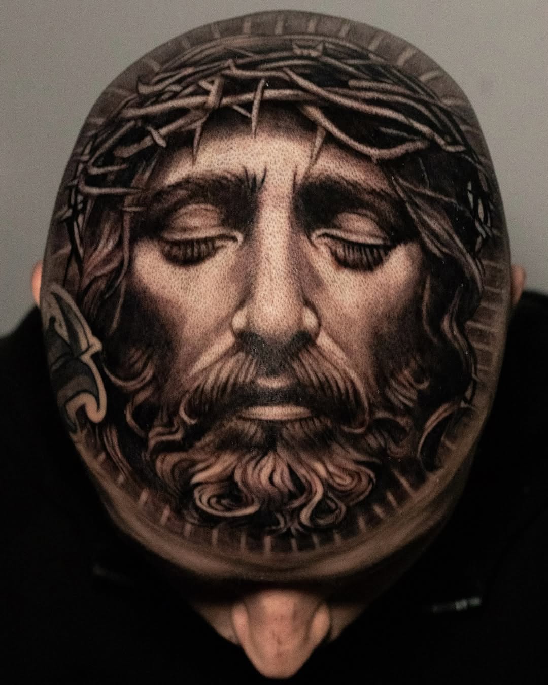 Tattoo by @isabelroseink โ realism, black_and_grey