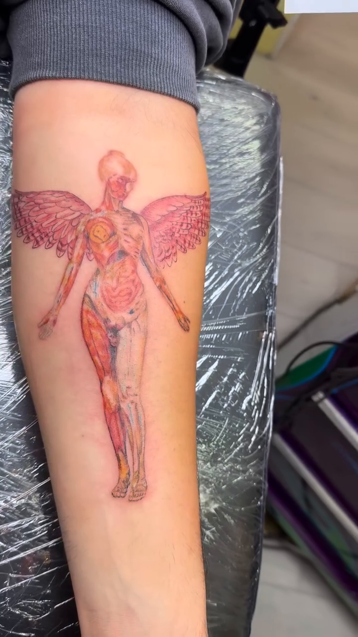 Tattoo by @zac_tattz — realism, trash_polka