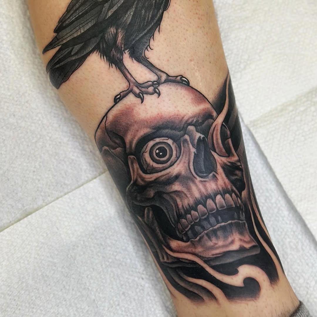 Tattoo by @jettjansky — realism, black_and_grey