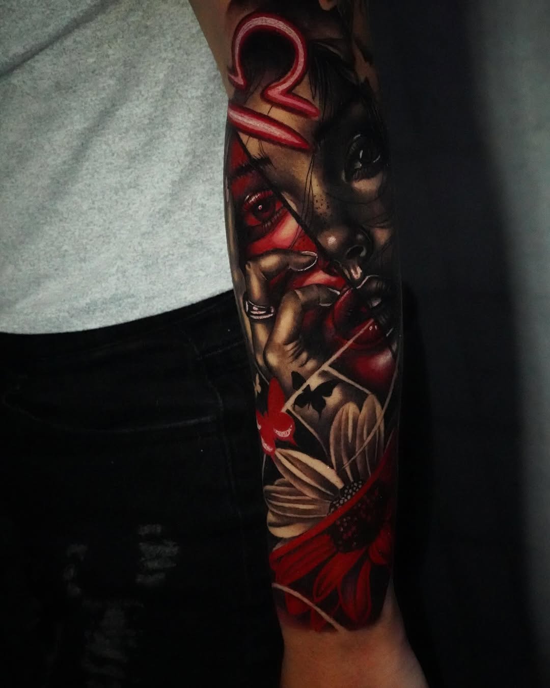 Tattoo by @milesjtattoos — realism, dark_realism