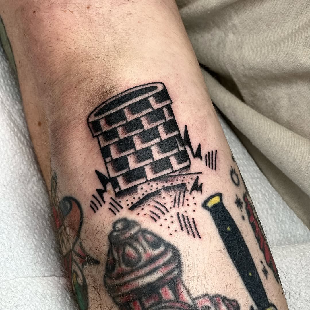 Tattoo by @darkcherry__ โ american_traditional