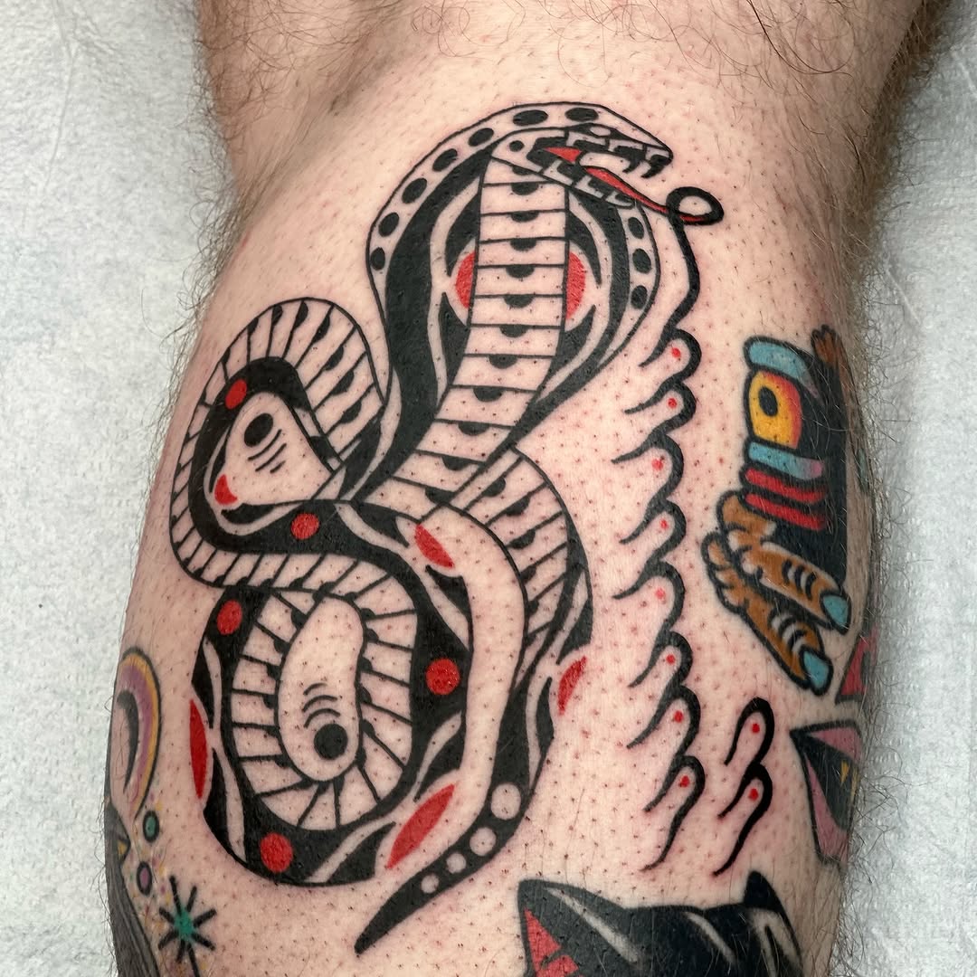 Tattoo by @darkcherry__ โ american_traditional