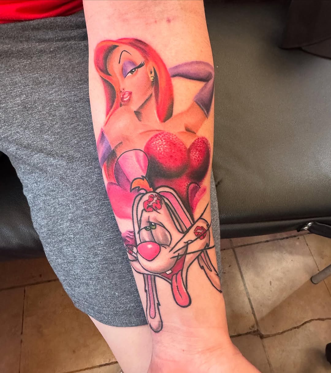 Tattoo by @chynastonecold — anime