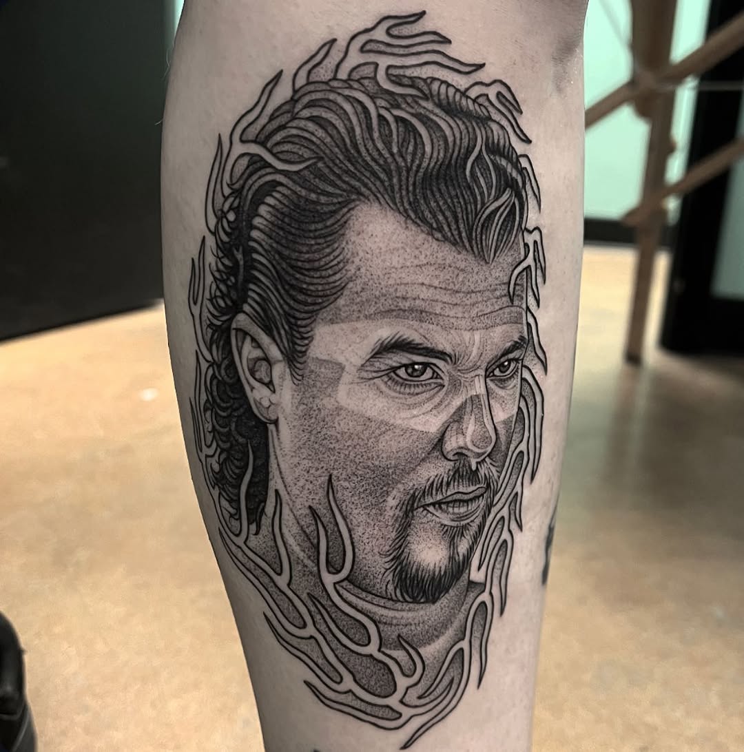 Tattoo by @michaelvillalobostattoo — realism, dotwork
