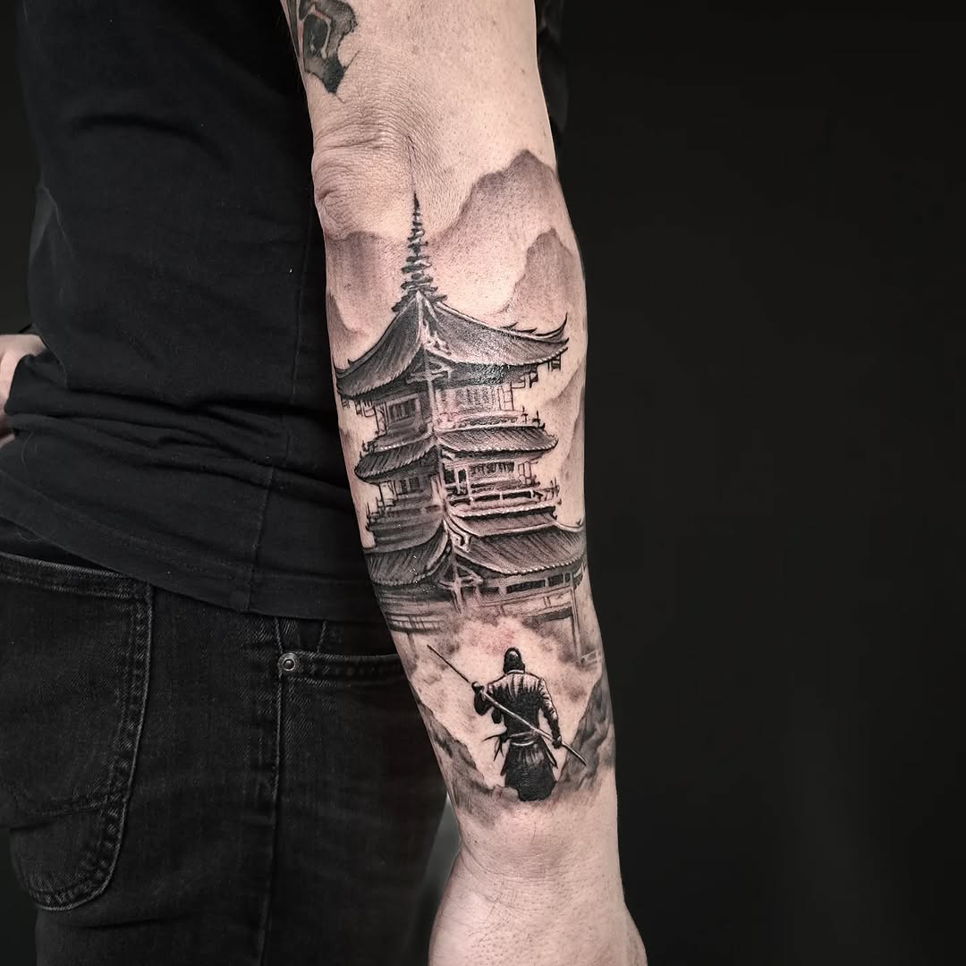 Tattoo by @divinemacabre โ black_and_grey, realism