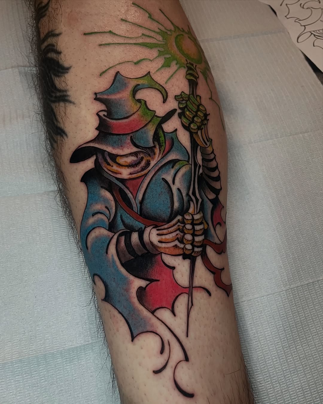 Tattoo by @zurdouno — new_school, blackwork