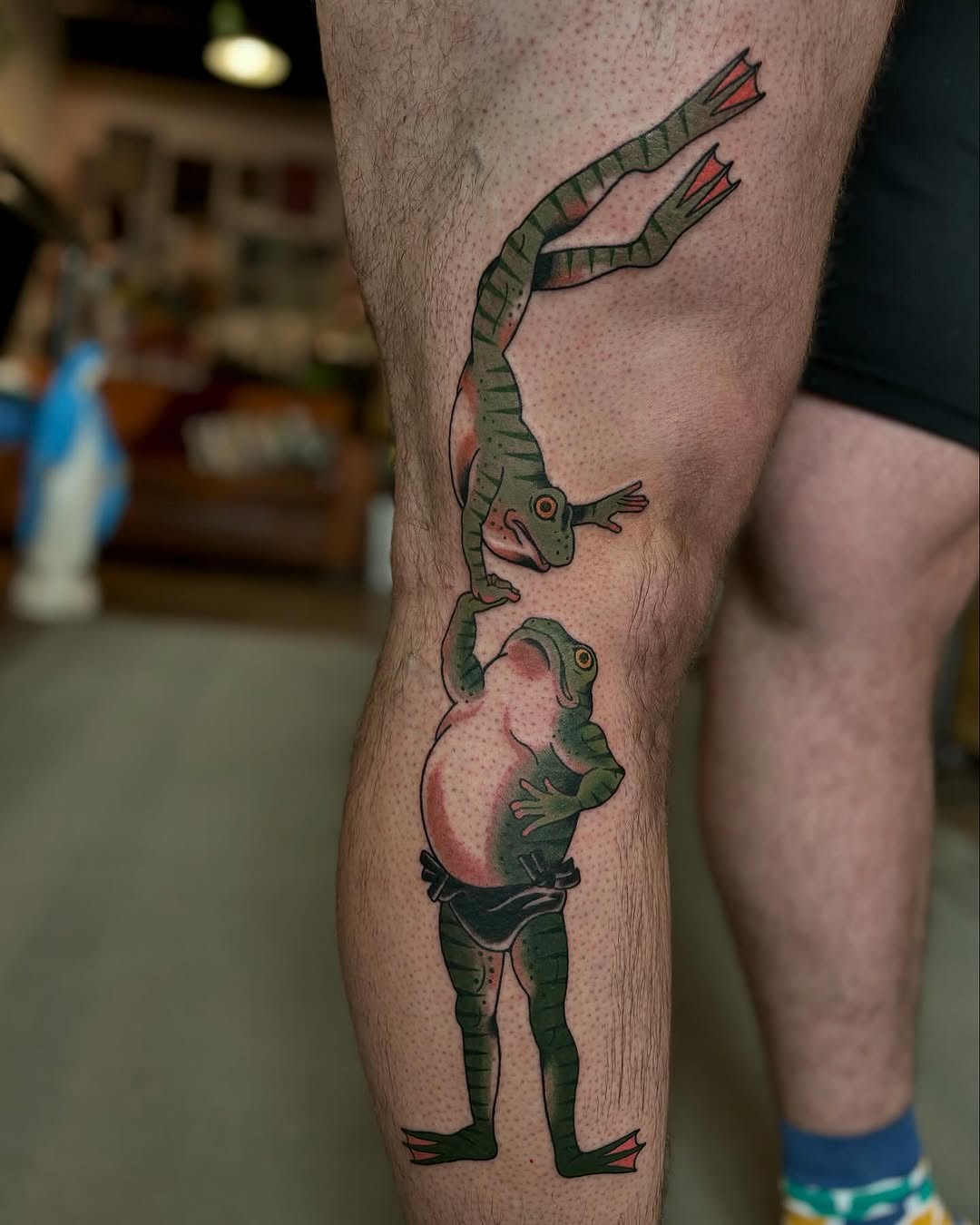 Tattoo by @luna_blue_tattoo — japanese_irezumi, neo_traditional