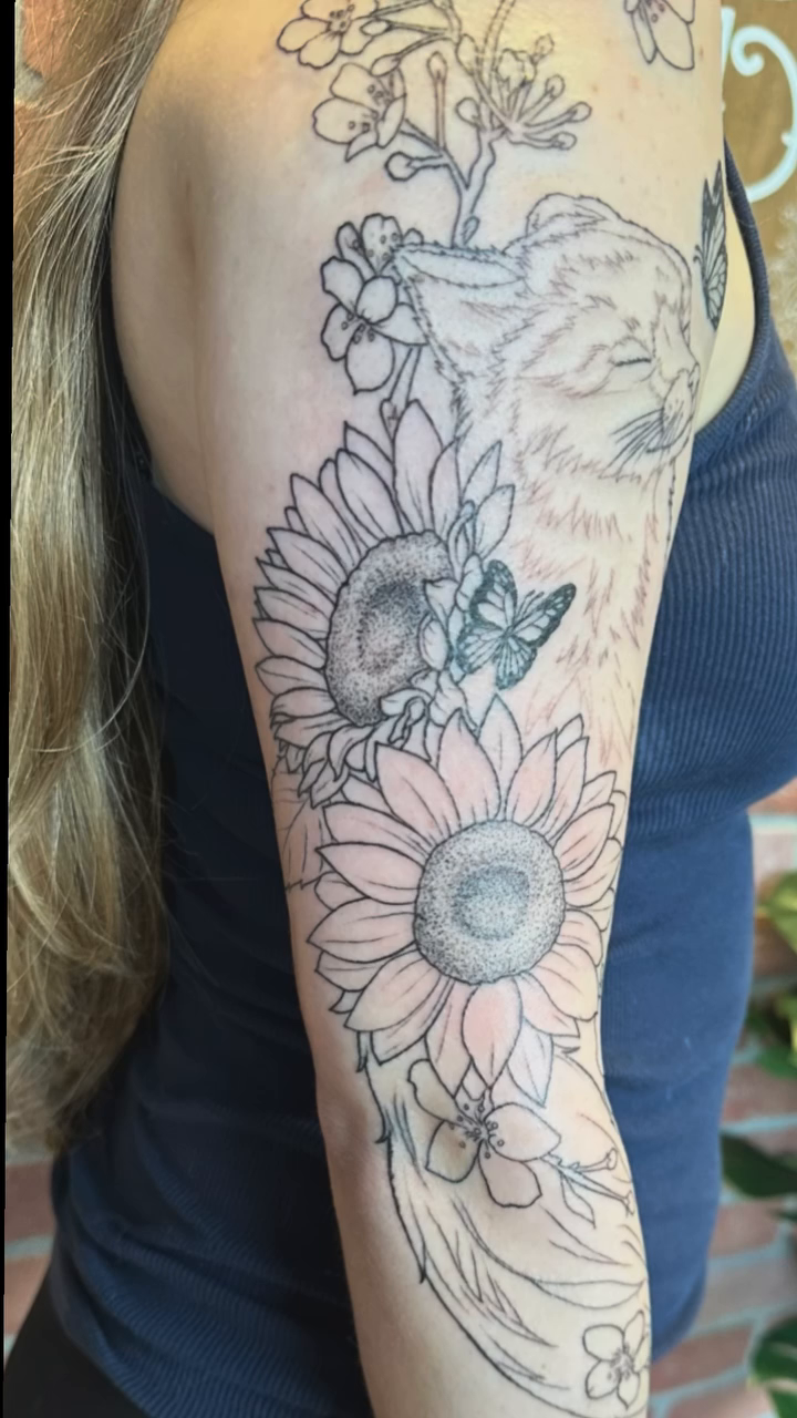Tattoo by @zac_tattz — fine_line, realism
