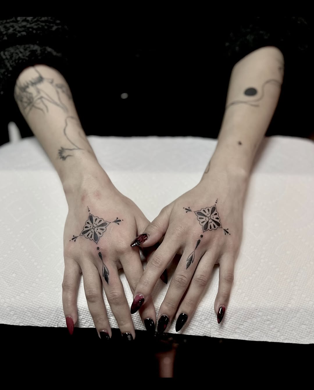 Tattoo by @hailyourself_ — fine_line, ornamental