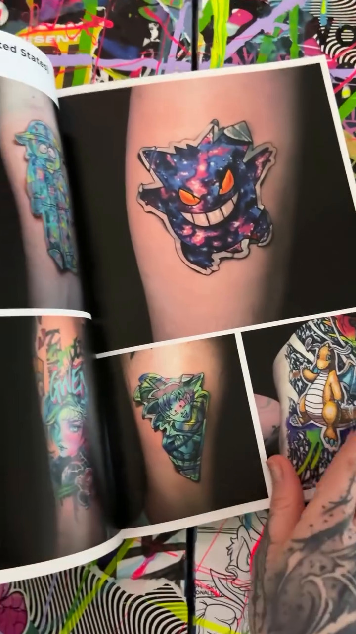 Tattoo by @kateperets_tattoo β anime