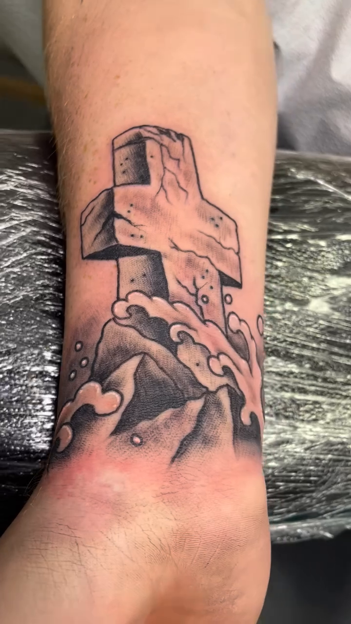 Tattoo by @mattktattoo — black_and_grey, realism