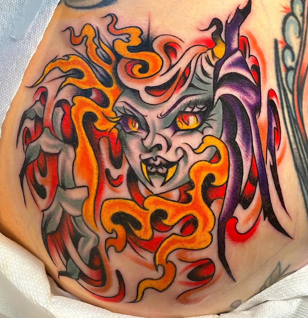 Tattoo by @sydtatz — neo_traditional, illustrative