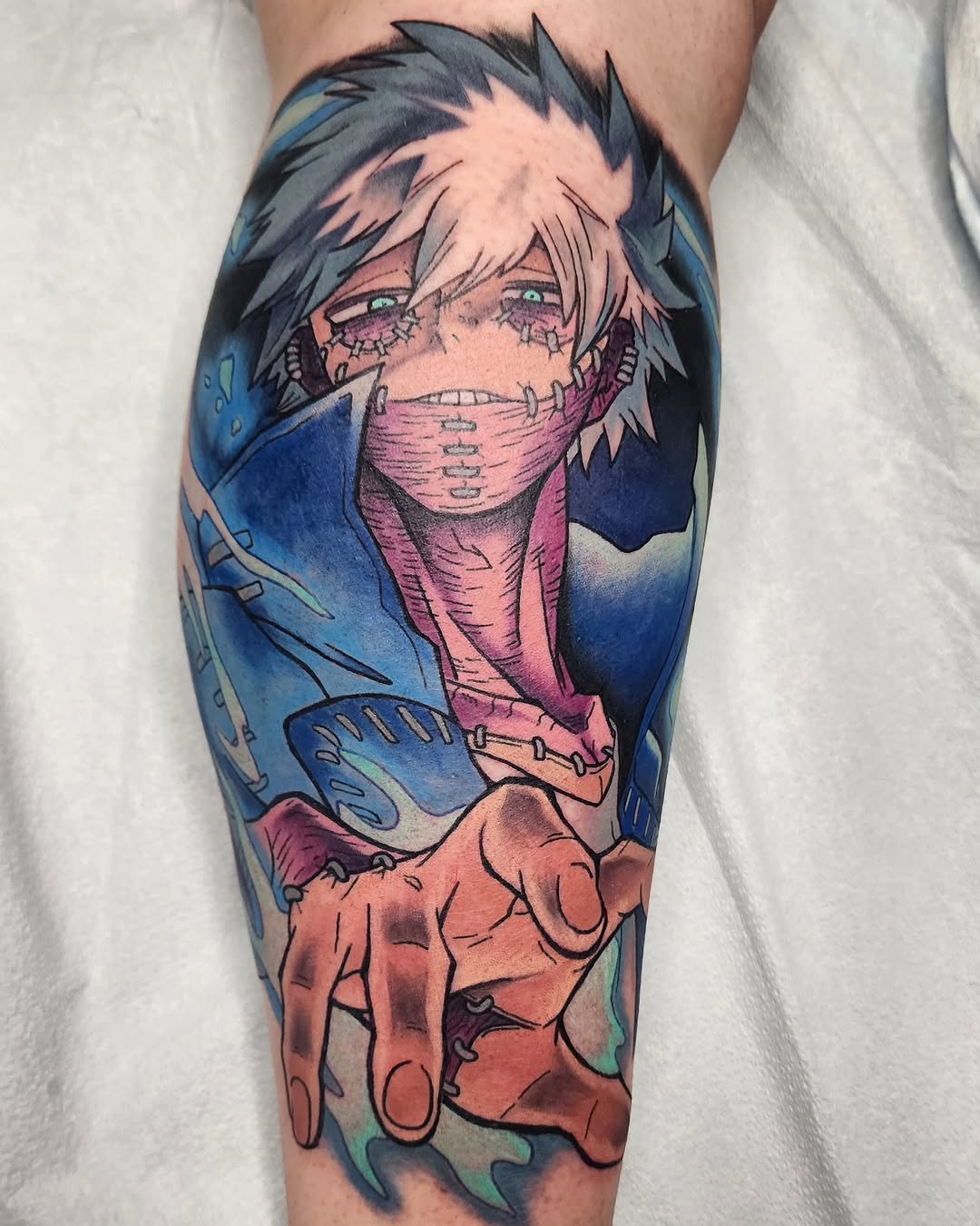 Tattoo by @madx.ink — anime, new_school