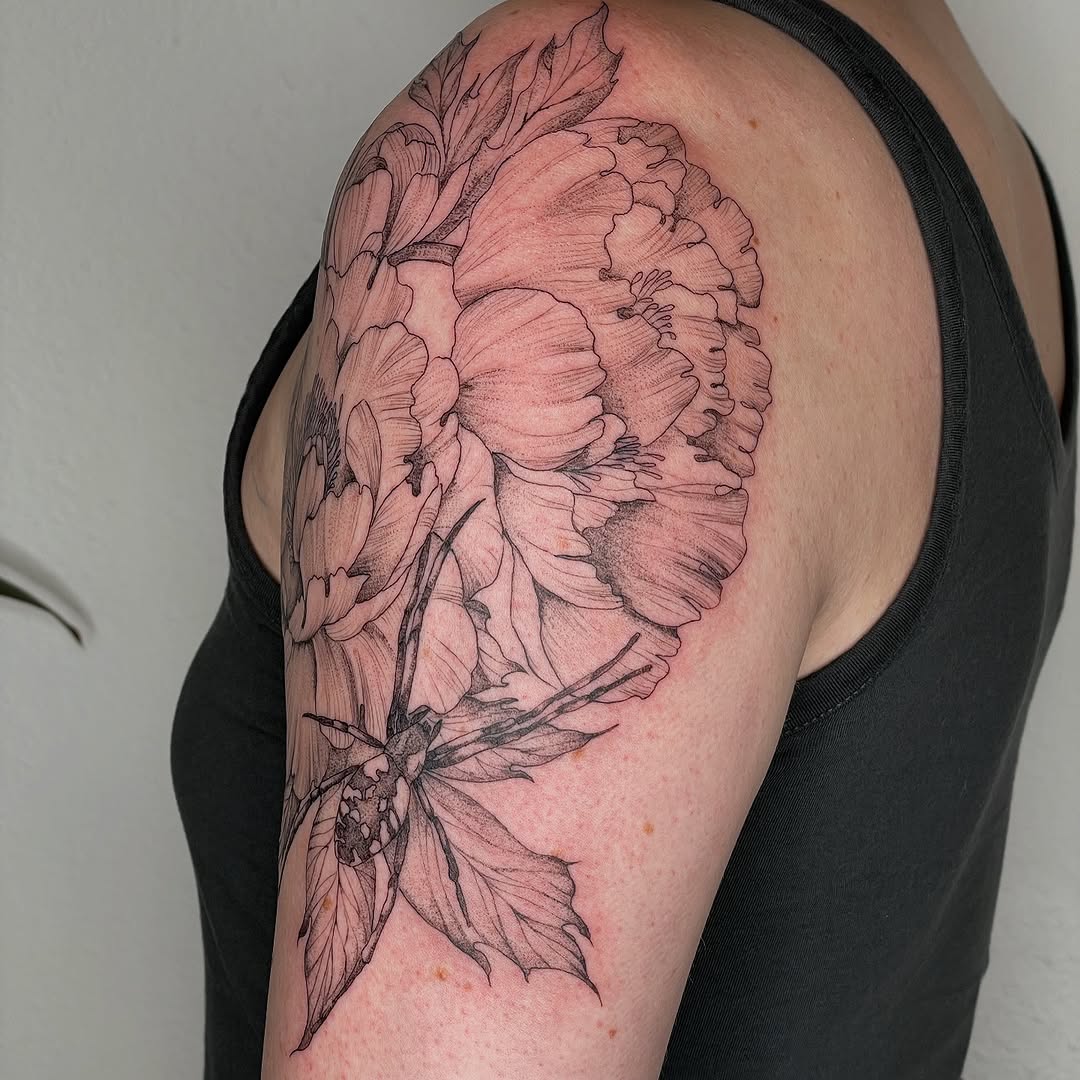 Tattoo by @marlomarquisetattoo β illustrative, black_and_grey