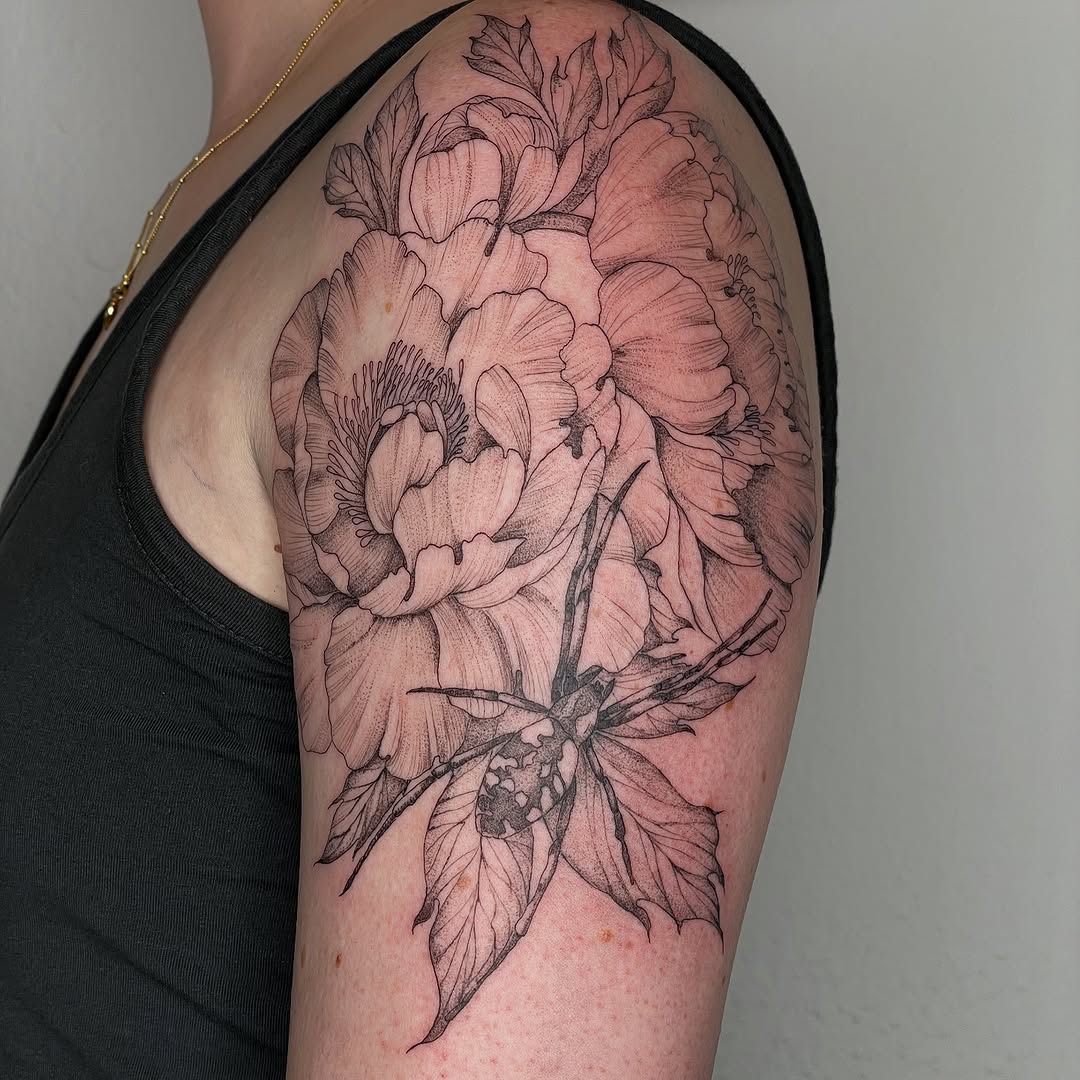 Tattoo by @marlomarquisetattoo β illustrative, black_and_grey