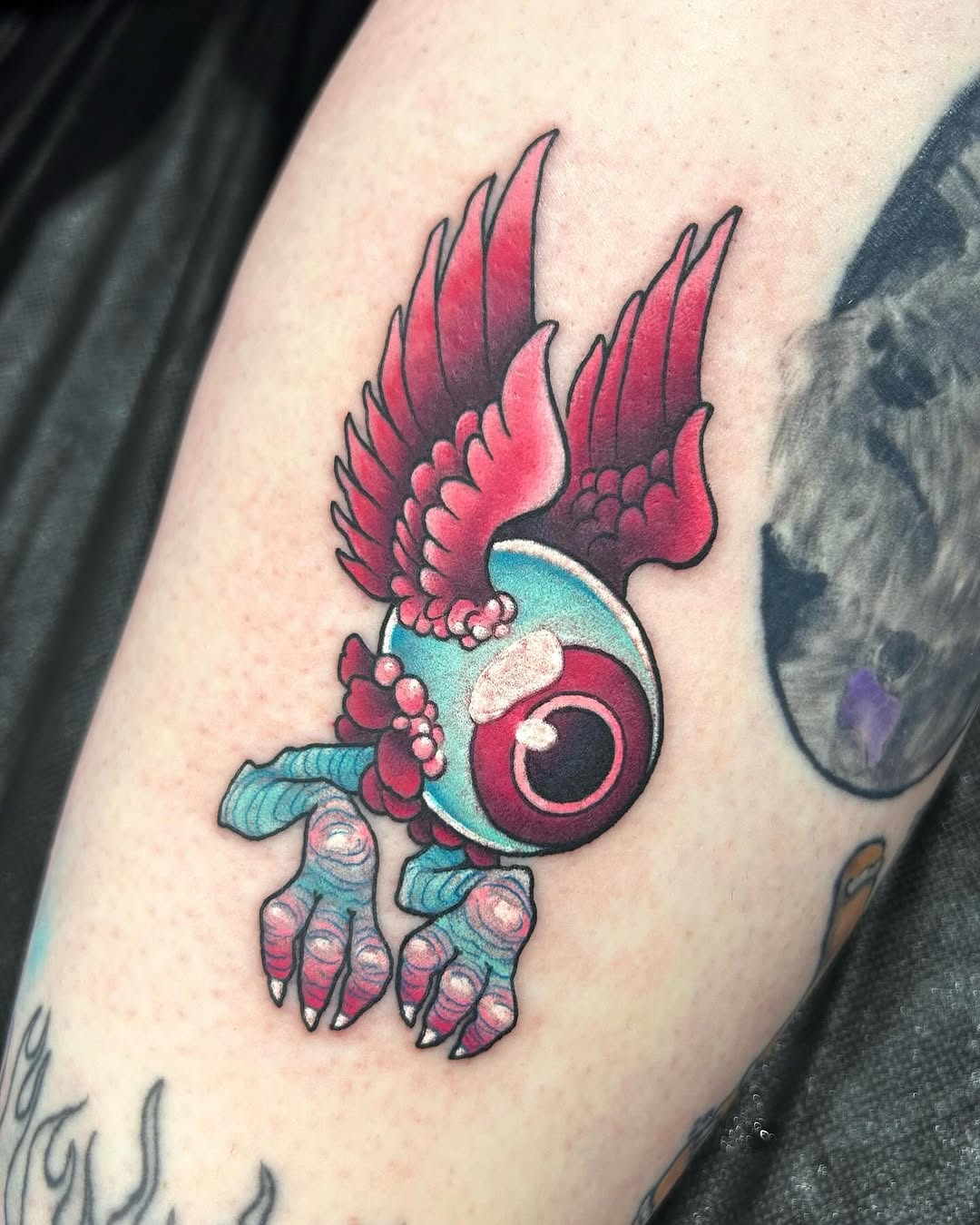 Tattoo by @oddzephyr — new_school, illustrative
