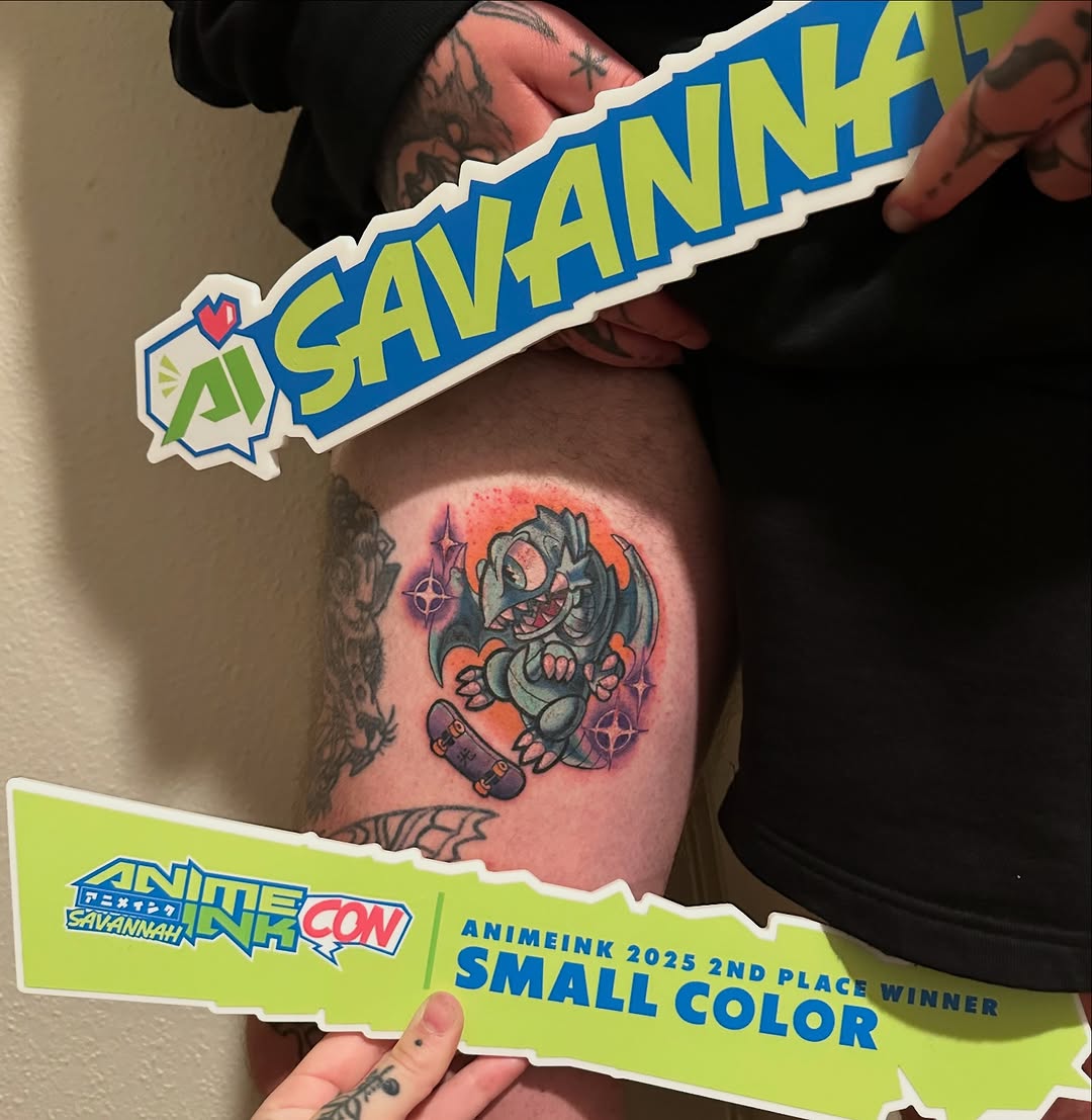 Tattoo by @_emilytattoos_ โ anime, illustrative