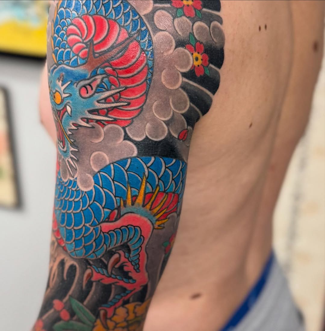 Tattoo by @jasoneisenberg73 โ japanese_irezumi